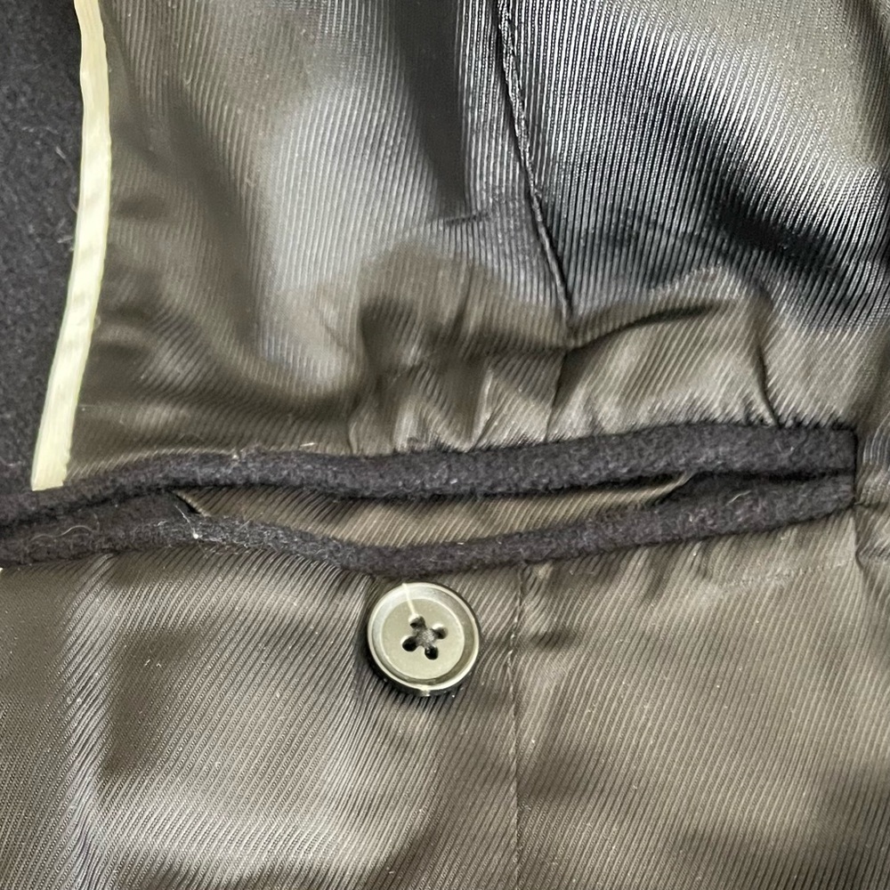REISS Wool Blend Asymmetrical Zipper Coat - Picture 12 of 14